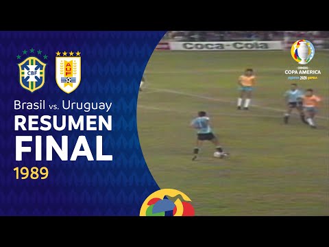 BRASIL X URUGUAY I FINAL COPA AMÉRICA 1989 I RESUMEN
