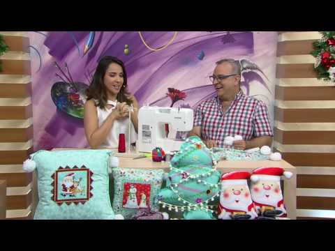 Mulher.com - 08/12/2016 - Almofada de Natal - Afonso Franco