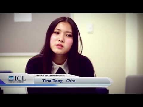 ICL Diploma in computing student - Tina Tang