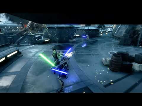 Grievous duels Yoda, Anakin & Kenobi on Kamino | Star Wars Battlefront 2 instant action
