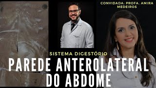 SISTEMA DIGESTÓRIO: PAREDE ANTEROLATERAL DO ABDOME - AULA PRÁTICA COM PROFA. AMIRA MEDEIROS