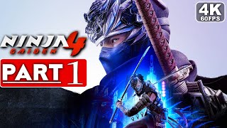 NINJA GAIDEN 4 Gameplay Walkthrough Part 1  [4K 60FPS PS5 PRO] - No Commentary (FULL GAME)