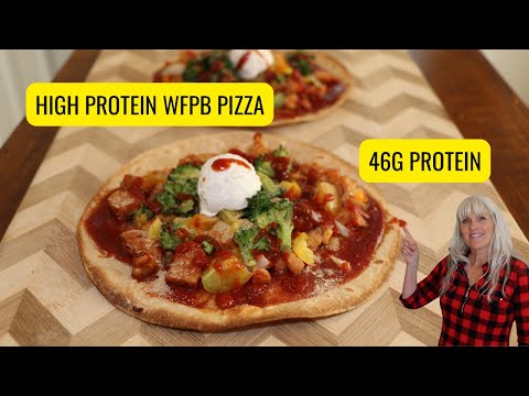 ULTIMATE HIGH PROTEIN PIZZA / WFPB / 46G PROTEIN