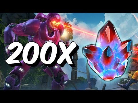 200x Alliance Quest Crystal Opening! - Marvel Contest Of Champions