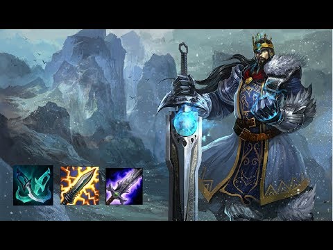 FULL ATTACK SPEED TRYNDAMERE!! THE TRUE KING!