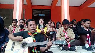 Download lagu Latihan lagu natal 'Bintang Pengharapan' (Cover) By Pramuka SMK Kristen Tagari..Selamat Natal 2022 mp3