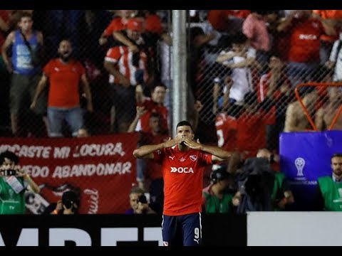 Gol de Gigliotti - Independiente 2 x 1 Flamengo - Narração de Fausto Favara