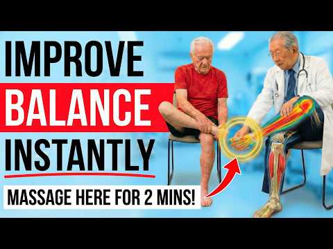 Japan's Oldest Doctor: Poor Balance? 10-Second Test + 4 Exercises (Works INSTANTLY)