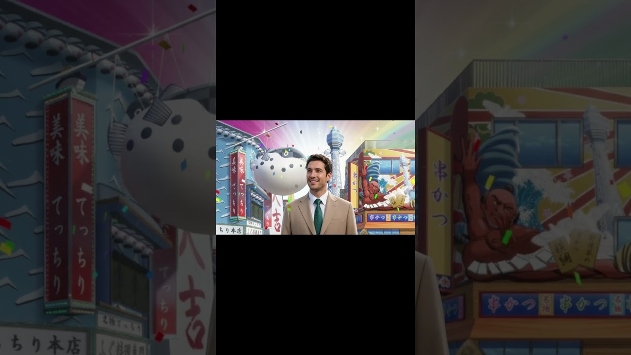 テーマパークに来たみたいだぜ　テンション上がるなぁ～(英語翻訳) #野原ひろし #昼メシの流儀