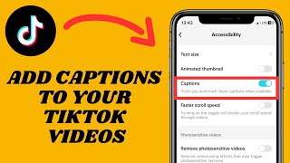 Download lagu How To Add Captions On Your TikTok Videos | 2025 Update mp3