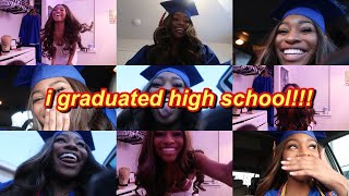 2021 High School Graduation (grwm + vlog)