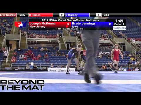Cadet Greco 112 - Joseph McKenna (NJ) vs. Brady Jennings (IA)