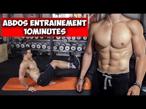 Abdos visibles programme 3 semaines ! (10min entrainement maison)