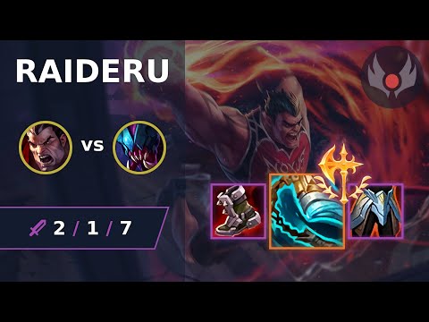 [ Raideru ] Darius TOP vs Rek'Sai | EUW GRANDMASTER | LOL Season 2024