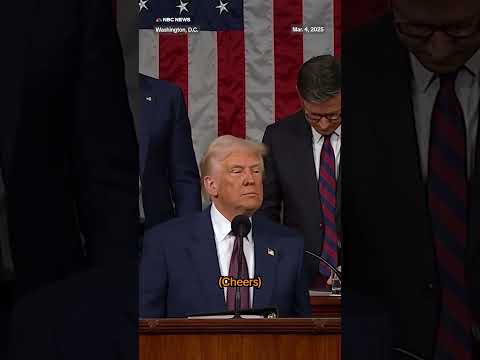Democratic lawmaker removed during President Trump's first address to Congress
