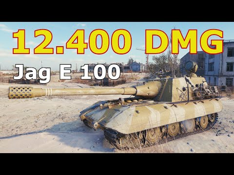 World of Tanks Jagdpanzer E 100 - 5 Kills 12,4K Damage