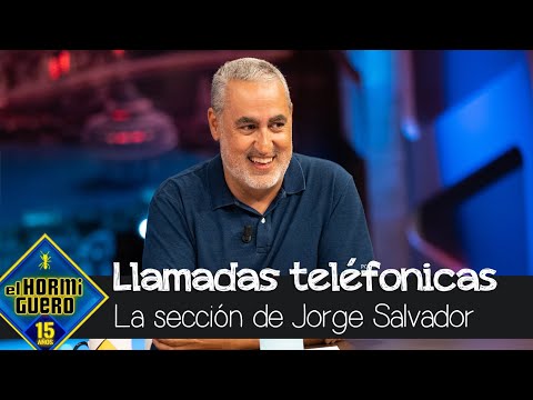 Jorge Salvador trae los peores aprietos de Pablo Motos en las llamadas telefónicas - El Hormiguero