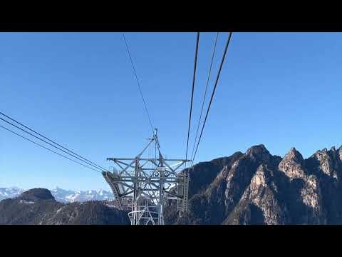 Funivia 60-ATW Tires Carezza viaggio sulla terrazza panoramica