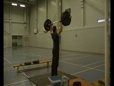 Clean and Press 75 Kg