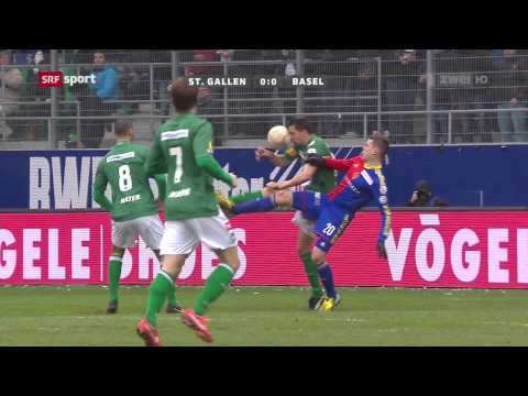 Saison 2012/13 - 26. Runde: St  Gallen - FC Basel 1:1 (0:0)