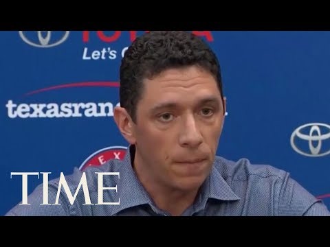 Texas Rangers Press Conference Following The Death Of Los Angeles Angels Pitcher Tyler Skaggs | TIME