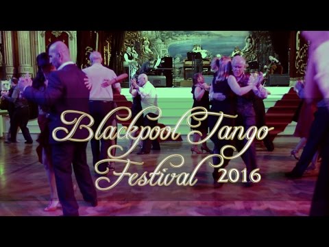  Fernando Guidi  and  Stania Diffey  are  dancing  at  Blackpool Tango Festival  in  2016