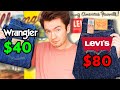 How Wrangler Jeans Crush Levi S At Half The Price