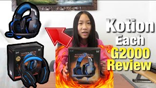 Video thumbnail for Kotion Each G2000 Gaming Headset Review and Test by AngelPGC