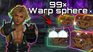 FFX - HOW TO GET 99 WARP SPHERES!?