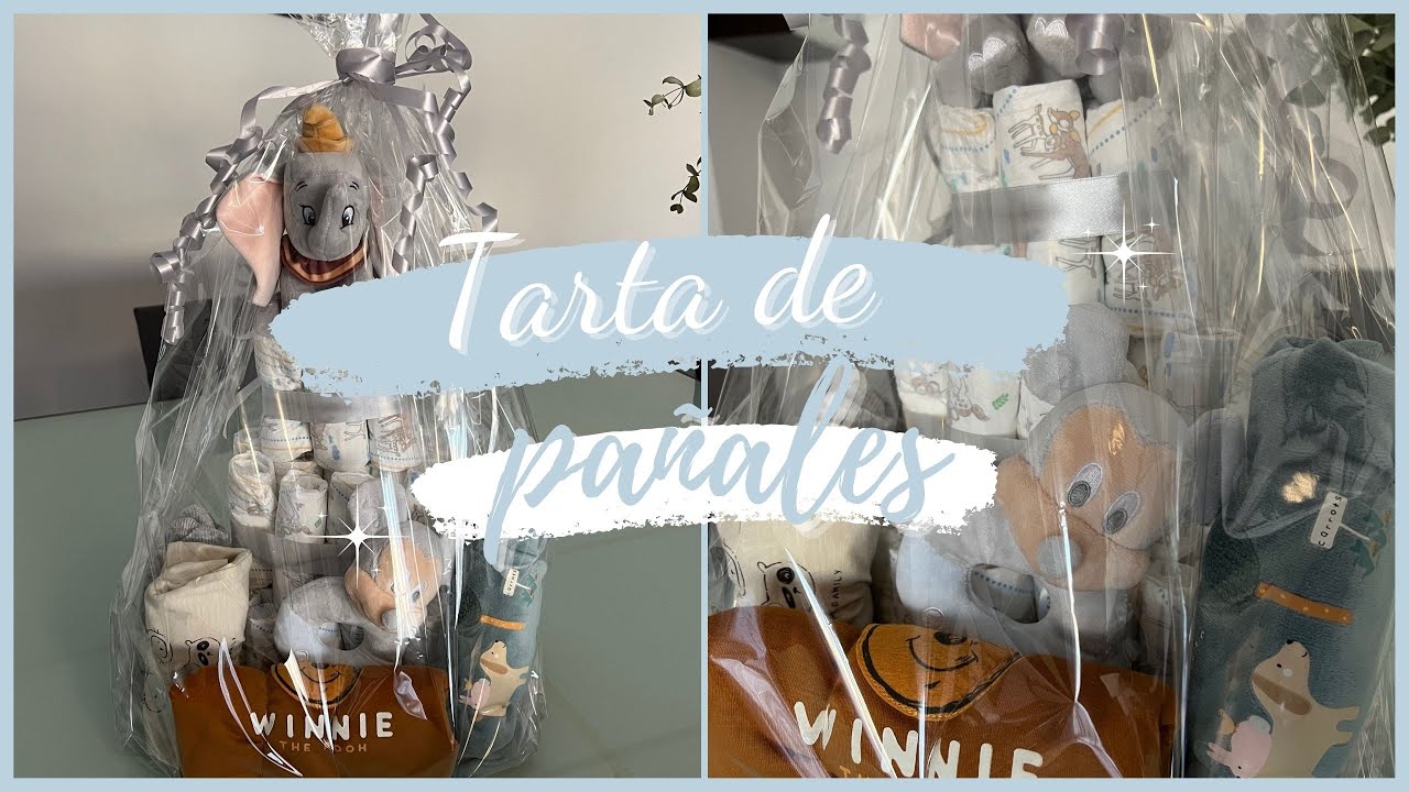 ✨ 👶🏼 TARTA DE PAÑALES PARA REGALAR 🍼✨