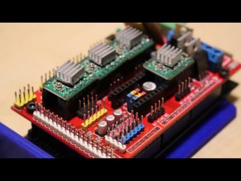 SmartrapCore Alu DIY CoreXY 3D Printer Build Part 3 - Electronics