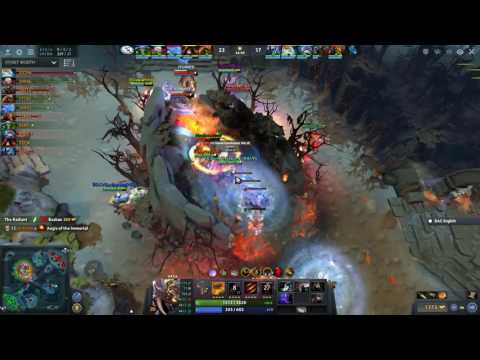 Sumail Invoker carries Arteezy — EG vs Newbee