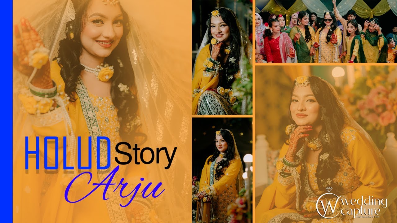 Wedding Capture || Cinematography | Arju Holud  | Bangladeshi