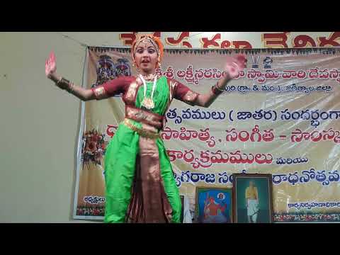 Kuchipudi Nrutyam by baby  Bobbili rasagnya