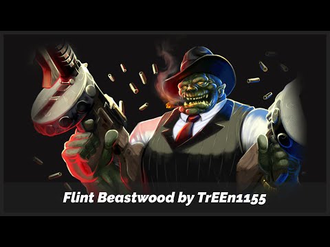 HoN Pro Flint Beastwood Gameplay by TrEEn1155 - Rank Legendary