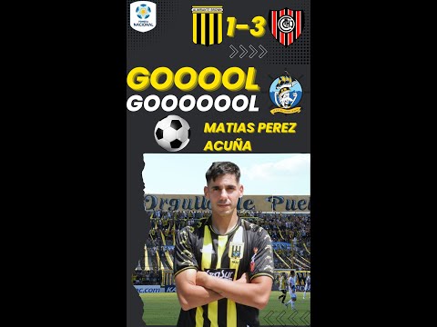 #Gol.Gol de Matias Perez Acuña | Almirante Brown 1 Chacarita 3 | Primera Nacional 2025 | Fecha N°14