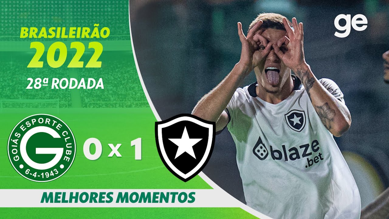 VÍDEO | Gol de Del Piage e melhores momentos da vitória do Botafogo sobre o Goiás