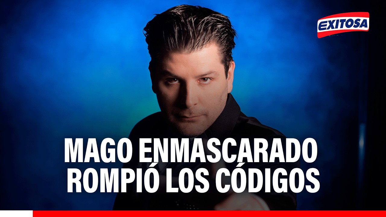 🔴🔵 Mago enmascarado “rompió el código” de la magia, señala el mago George