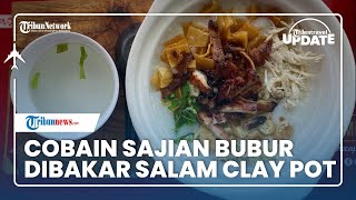 Kulineran di Kota Solo Mencicipi Bubur Bakar di Kawasan Solo Baru, Berbagai Toping Pilih Sendiri