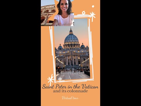 Saint Peter in the Vatican and its colonnade