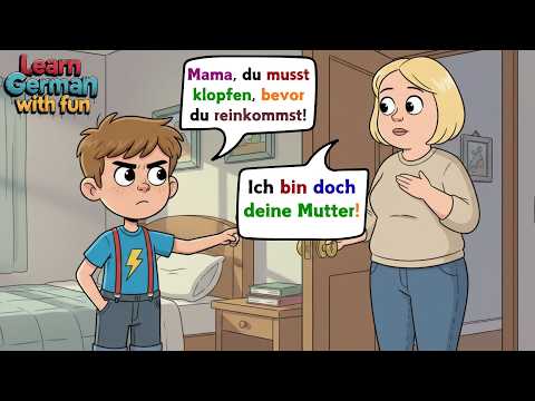 🚀 Boost Your German: Simple Daily Dialogues | Fun Home Conversations 🏠