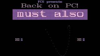 Back on PC! (demo) for DOS