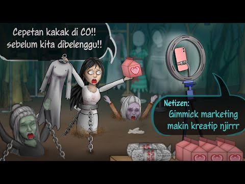 Live Sales Before Ramadan's Shackles #HORROCOMEDY | Funny Cartoons, Ghost Cartoons