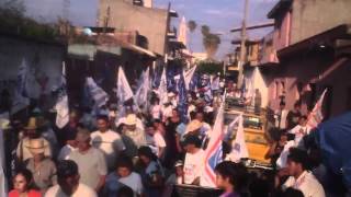 preview picture of video 'Jocotepec, Jalisco. Laura García pinto de azul San Juan Cosalá.mp4'