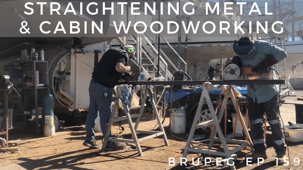 Straightening Metal & Cabin Woodworking - Project Brupeg Ep. 159