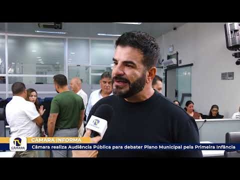 Câmara realiza Audiência Pública para debater Plano Municipal pela Primeira Infância ?? 