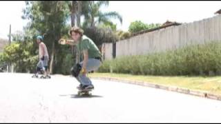 preview picture of video 'Skate Downhill em Nova Lima/MG'