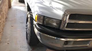 2WD 2nd gen Ram Cummins diesel steering box reinforcement