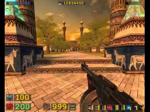 Serious Sam: Second Encounter, Serious Mode Playthrough - Lvl 8, Courtyards of Gilgamesh, Complete