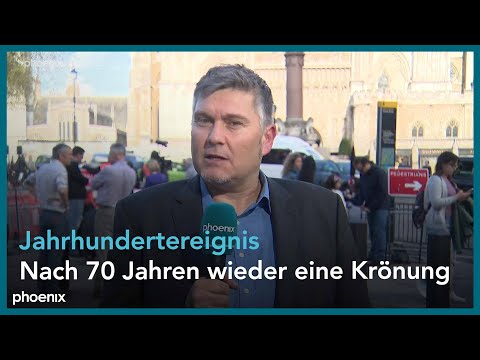 Am Vortag der Krönung von König Charles III. - Stimmungsbild von ZDF-Korrespondent Andreas Stamm